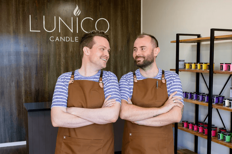 <div>Meet the local makers series: Lunico Candle Co.&nbsp;</div>