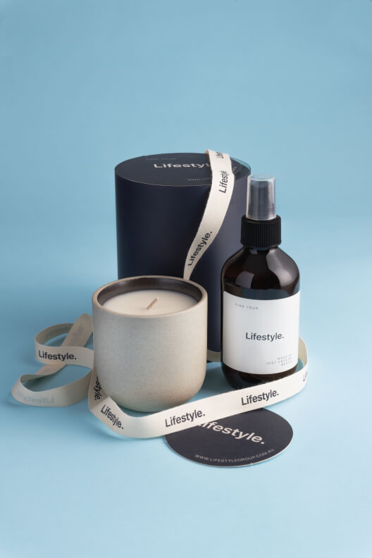 ROOM SPRAY & SMALL CANDLE